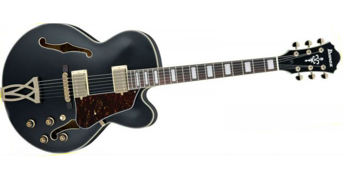 Ibanez AF75G - Black Flat | Gino Guitars