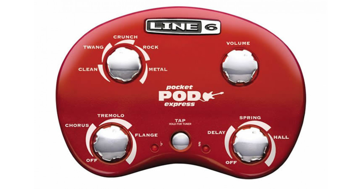 Line 6 Pocket POD Express Gino Guitars