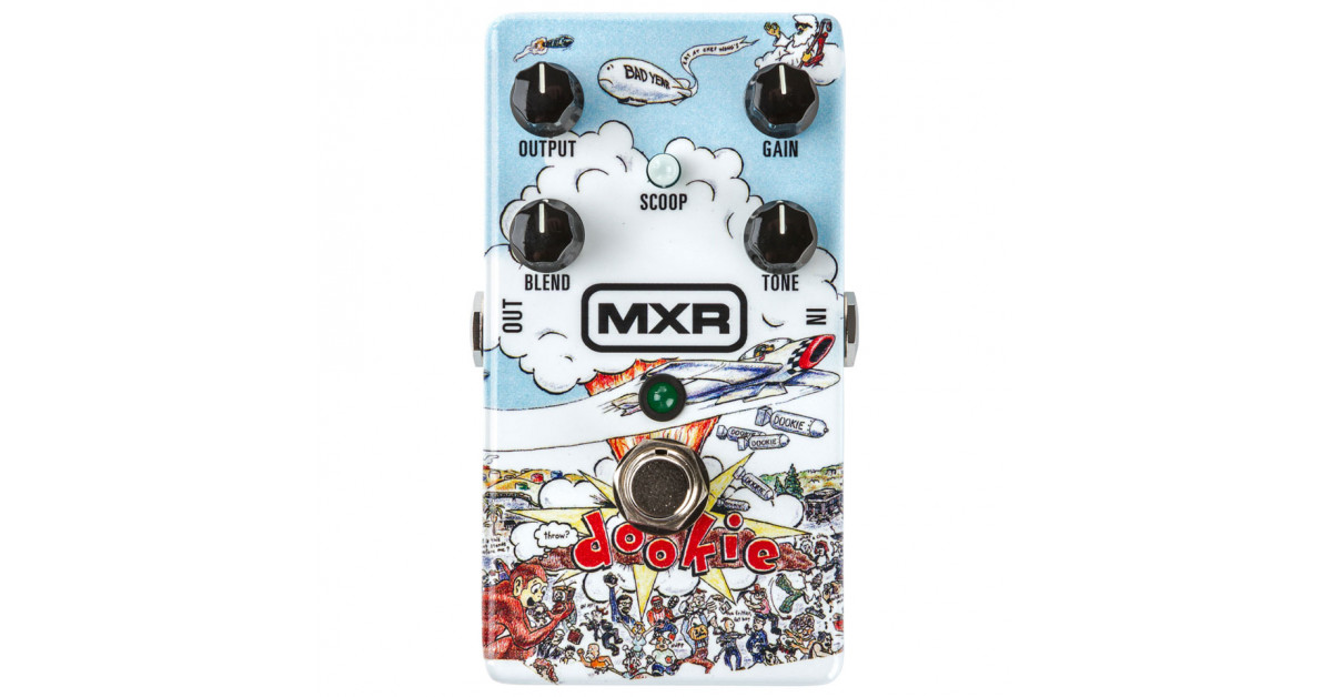 ギター MXR M251 FOD DD25 Dookie Drive Green Day MXR - Dookie Drive DD25 | Distorsion Punk-Rock Authentique
