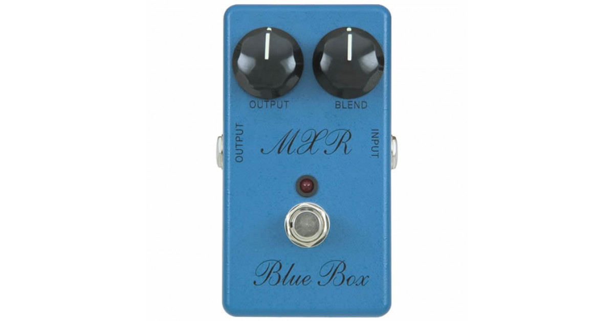 MXR M103 Blue Box ブルーボックス　オクターブファズ MXR® | BLUE BOX™ FUZZ | M103 | モリダイラ楽器