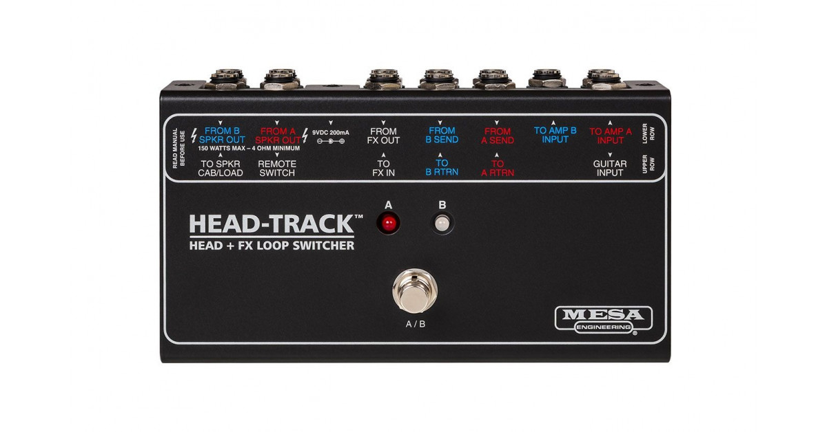MESA/BOOGIE Head-Track 新品同様品 Mesa/Boogie Head-Track Amp Head/Effects Loop Switcher Pedal