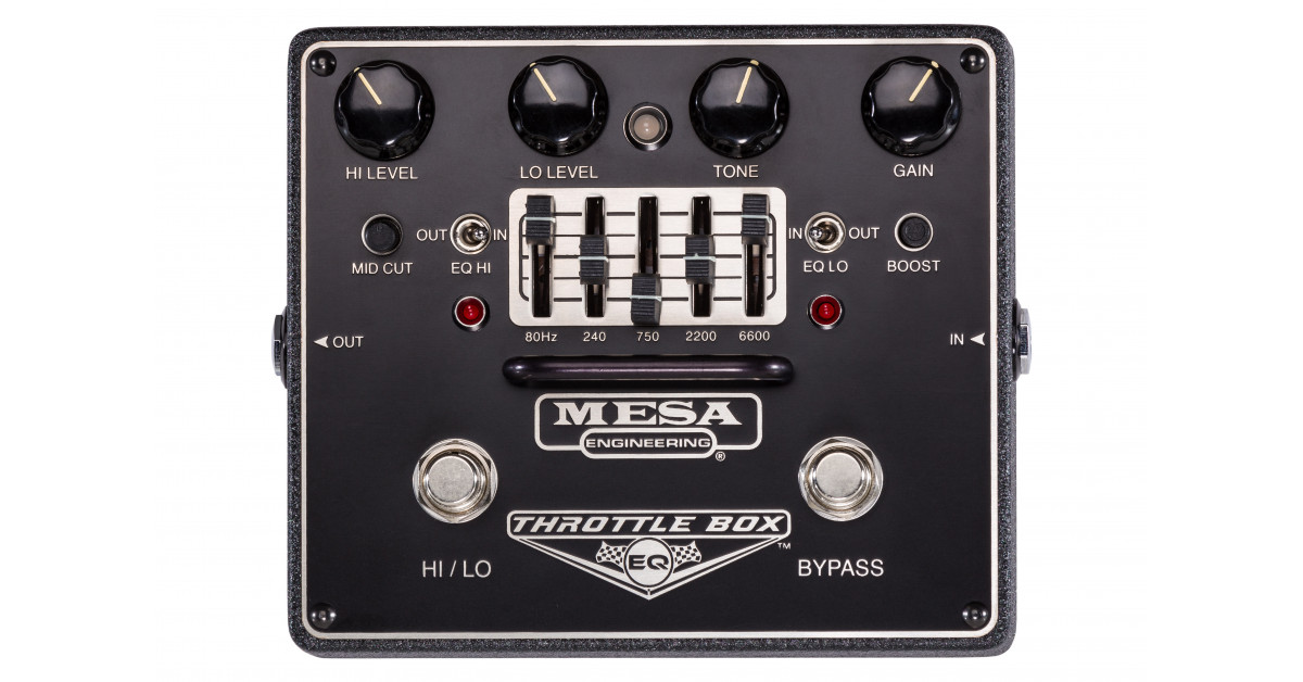 Mesa Boogie Throttle Box EQ Pedal | Gino Guitars