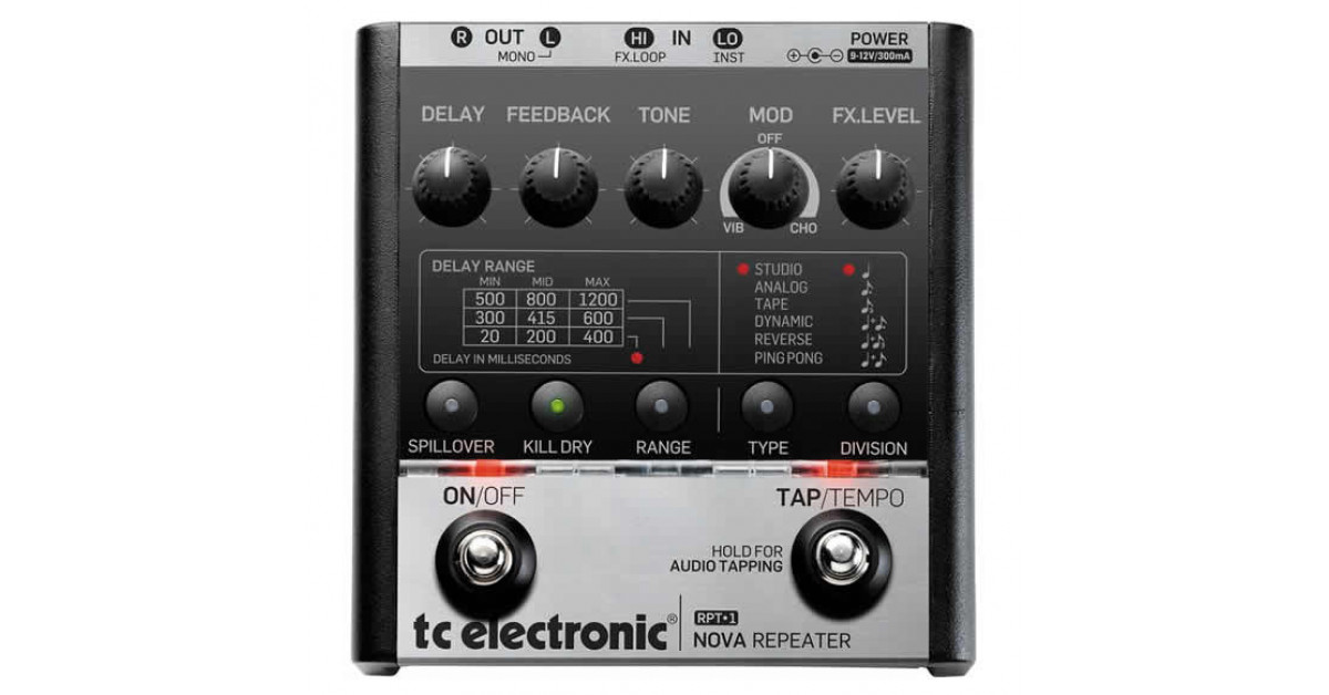 tc electronic Nova Repeater 少し汚れています。 TC Electronic Nova Repeater | Gino Guitars