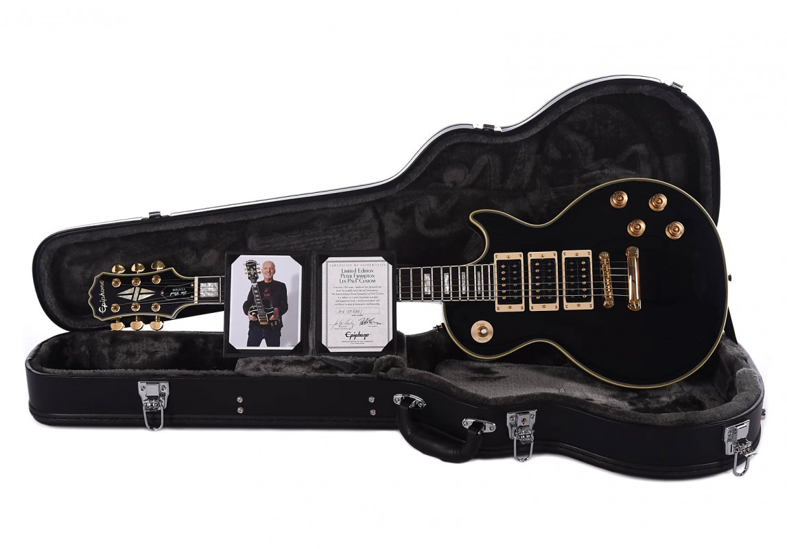 Epiphone limited edition peter frampton les paul on sale custom pro