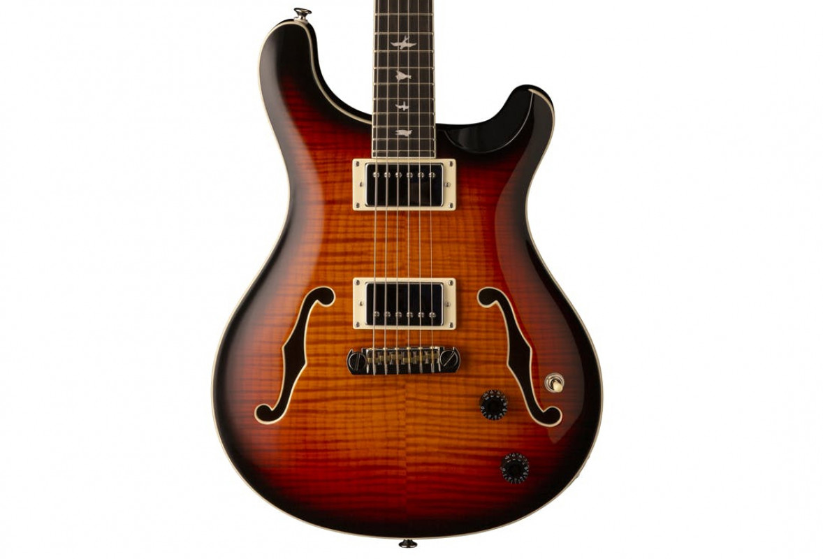 Paul Reed Smith SE Hollowbody II Tricolor Sunburst Gino Guitars