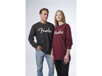 Fender Spaghetti Logo Pullover Maroon - S