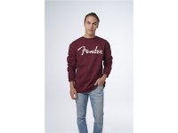 Fender Spaghetti Logo Pullover Maroon - M