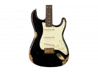 Fender Custom 1962 Stratocaster Heavy Relic - ABLK