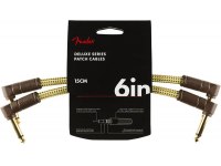 Fender Deluxe Series 2-Pack Patch Cables - 15cm - TW