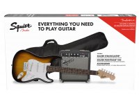 Squier Stratocaster Pack con Fender Frontman 10G - BSB