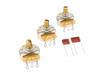 Fender Stratocaster Split Shaft Potentiometer and Capacitor Kit