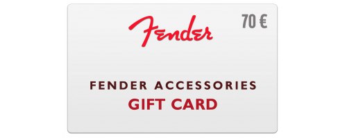 Fender Accessories - Gift Card - 70€