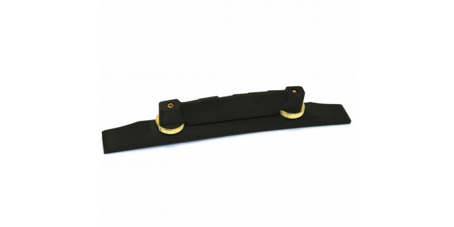 Allparts Ebony Compensated Bridge and Base - GH