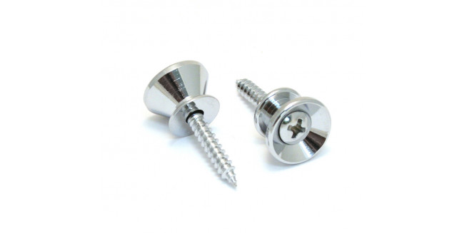 Allparts Strap Buttons w/Screws - CH