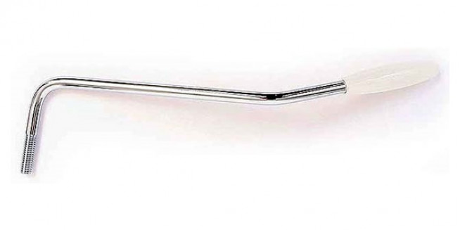 Allparts Chrome 6mm Tremolo Arm with White Tip