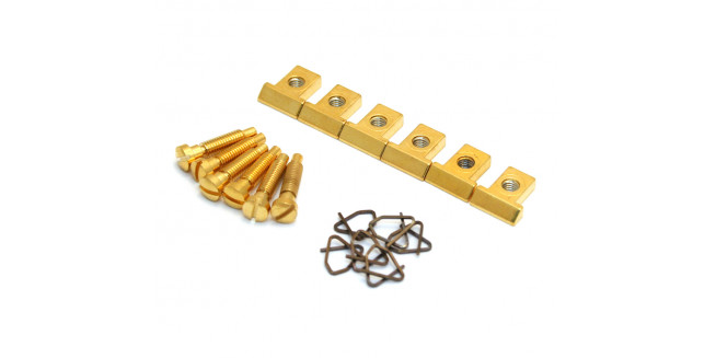 Allparts Nashville Tune-o-matic Bridge Saddles - GH