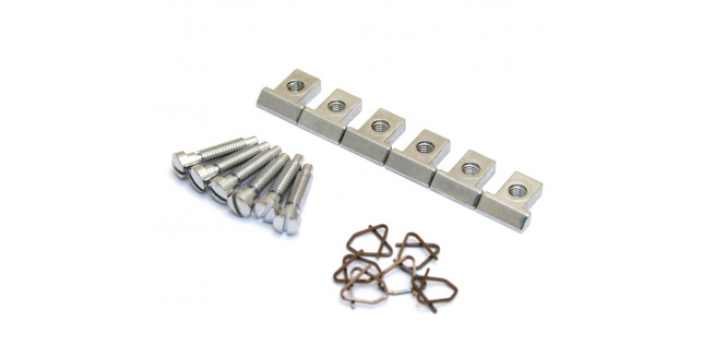 Allparts Nashville Tune-o-matic Bridge Saddles - CH