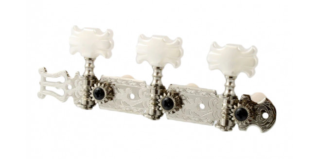 Allparts Classical Tuner Set with Butterfly Buttons - NH