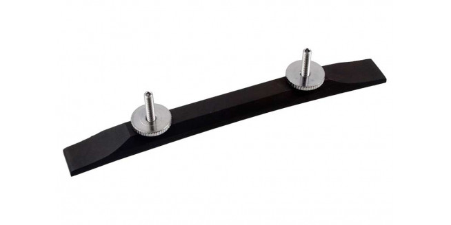 Allparts Ebony Tune-o-matic Bridge Base