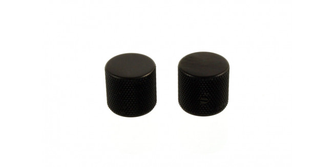 Allparts Metal Barrel Knobs - BK