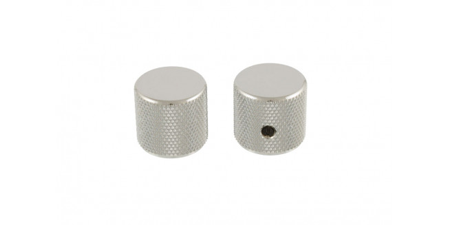 Allparts Metal Barrel Knobs - CH