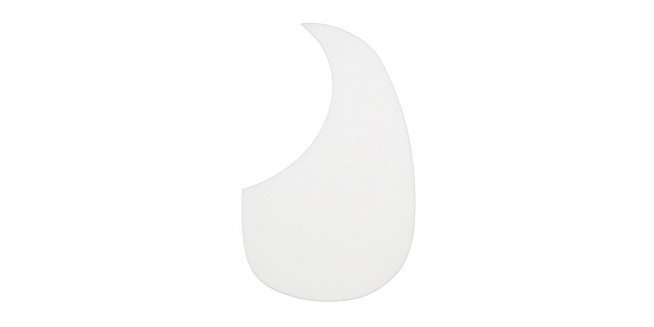 Allparts Acoustic Pickguard - White