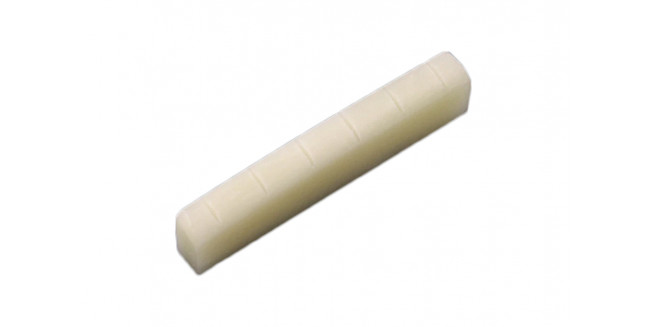 Allparts Slotted Unbleached Bone Nut for Gibson®