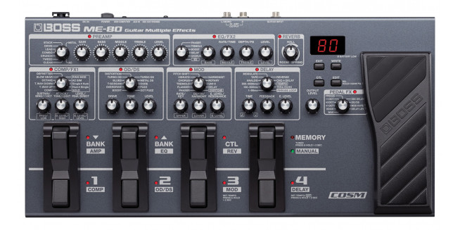 Boss ME-80 Guitar Multiple Effects