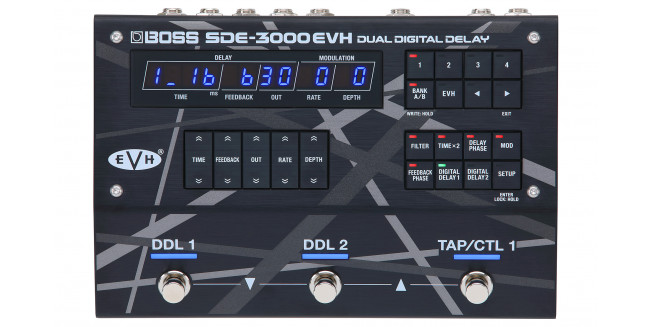 Boss SDE-3000EVH Dual Digital Delay