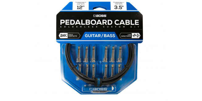 Boss BCK12 Solderless Pedalboard Custom Cable Kit