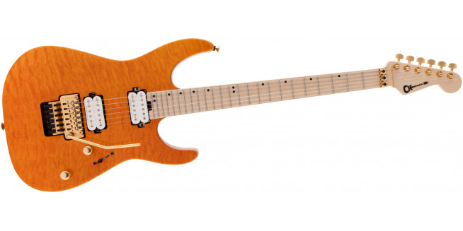 Charvel Pro-Mod DK24 HH FR M Mahogany with Quilt Maple