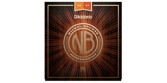 D'Addario NB1047 Nickel Bronze, Extra Light, 10-47