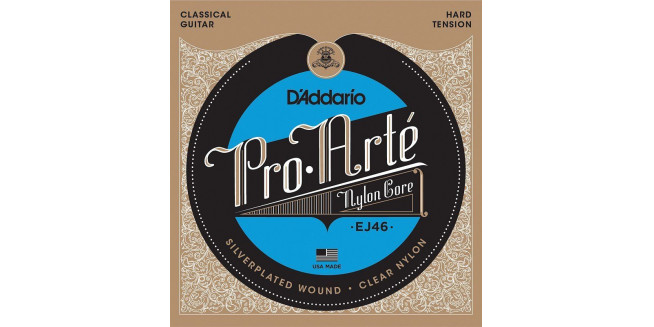 D'Addario EJ46 Pro-Arté Nylon, Hard  Tension