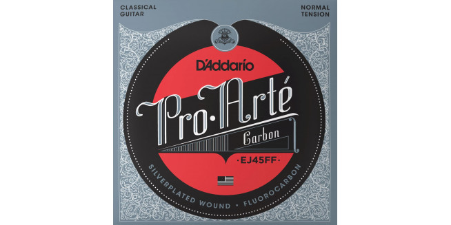 D'Addario EJ45FF Pro-Arté Carbon, Normal Tension