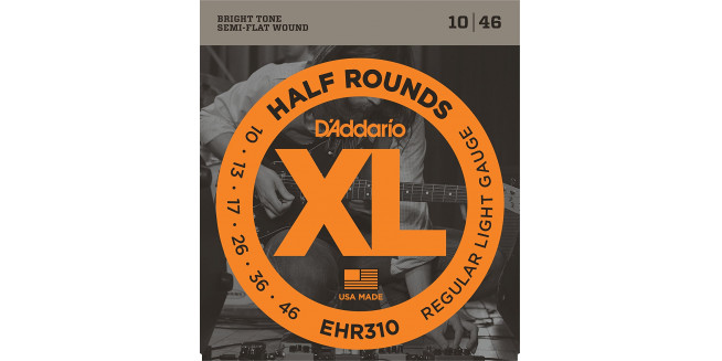 D'Addario EHR310 Nickel Wound, Regular Light, 10-46