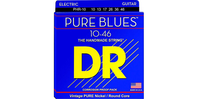 DR Strings Pure Blues Medium 10/46