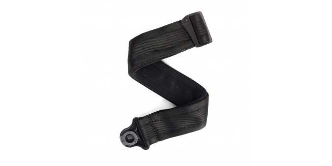 D'Addario 50BAL00 Auto Lock Guitar Strap - BK