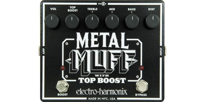 Electro Harmonix Metal Muff with Top Boost