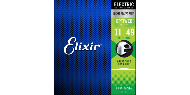 Elixir 19102 Optiweb Electric Medium 11/49