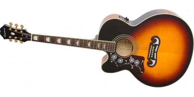 Epiphone J-200 EC Studio Left Handed - VS