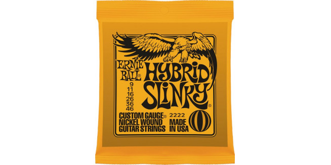 Ernie Ball 2222 Hybrid Slinky 09/46