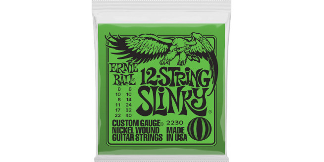 Ernie Ball 2230 Slinky 12-Strings 08/40