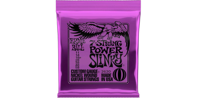 Ernie Ball 2620 Power Slinky 11/58