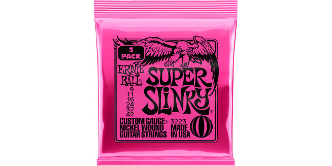 Ernie Ball 3223 Super Slinky 09/42 3-Pack