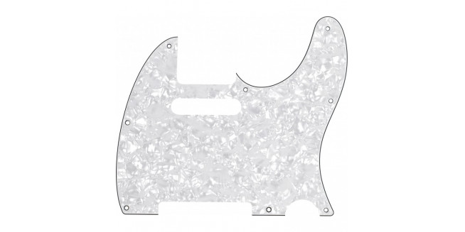 Fender Modern Tele 8 Hole Pickguard - WP
