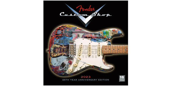 Fender 2023 Custom Shop Calendar