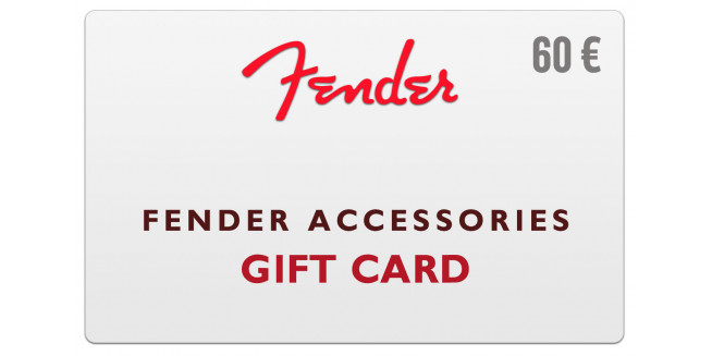 Fender Accessories - Gift Card - 60€