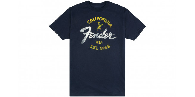 Fender Baja Blue T-Shirt - XL