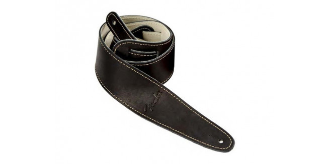 Fender Ball Glove Leather Strap - BLK