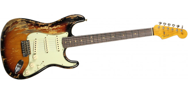 Fender Custom 1963 Stratocaster Super Heavy Relic Limited - F3CS